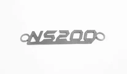 LOGO LATERAL NS200 ( 1 LOGO )