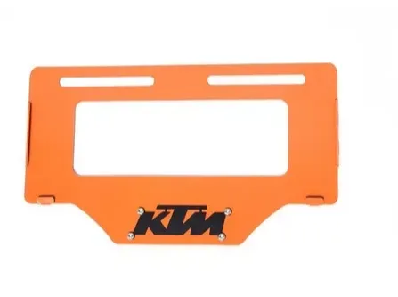 PORTAPLACA KTM 2 PARTES