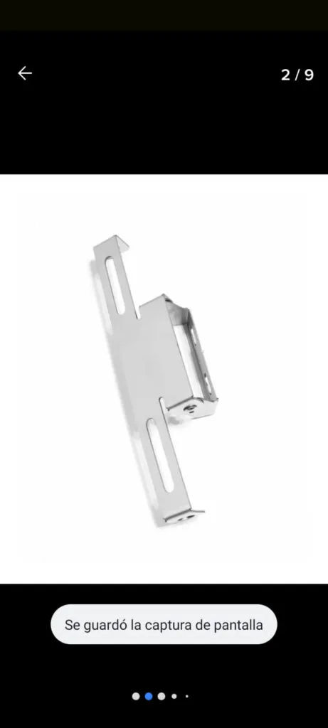 Soporte de Placa NS200 - Base Acero en U