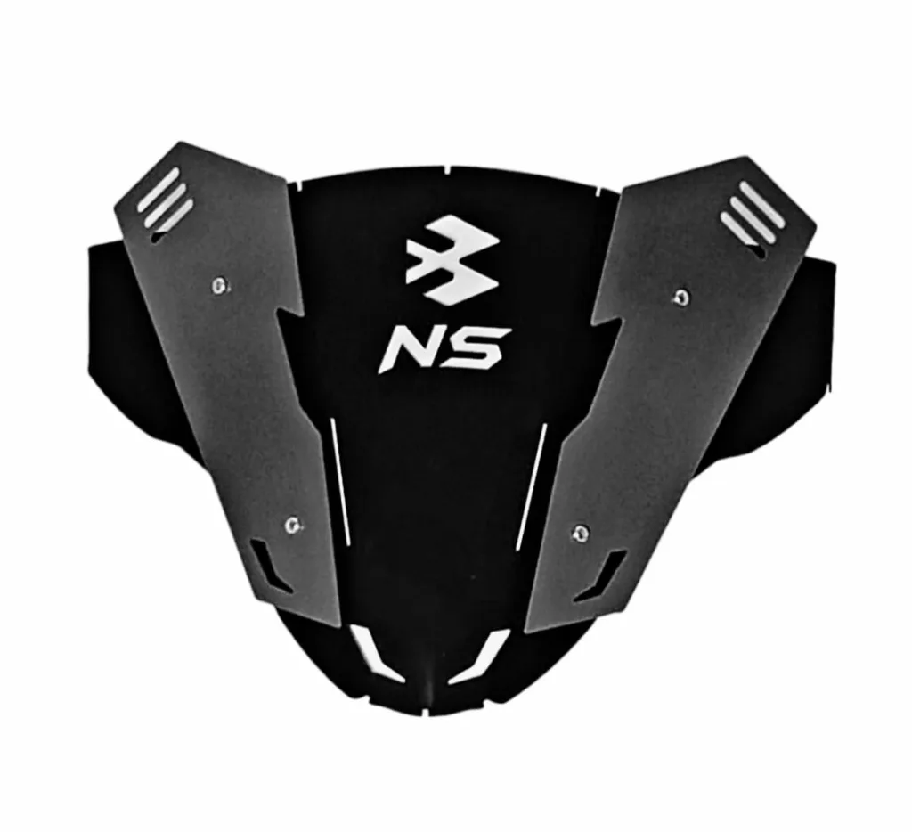 Protector de Farola NS200 - Negro con Detalles Grafito