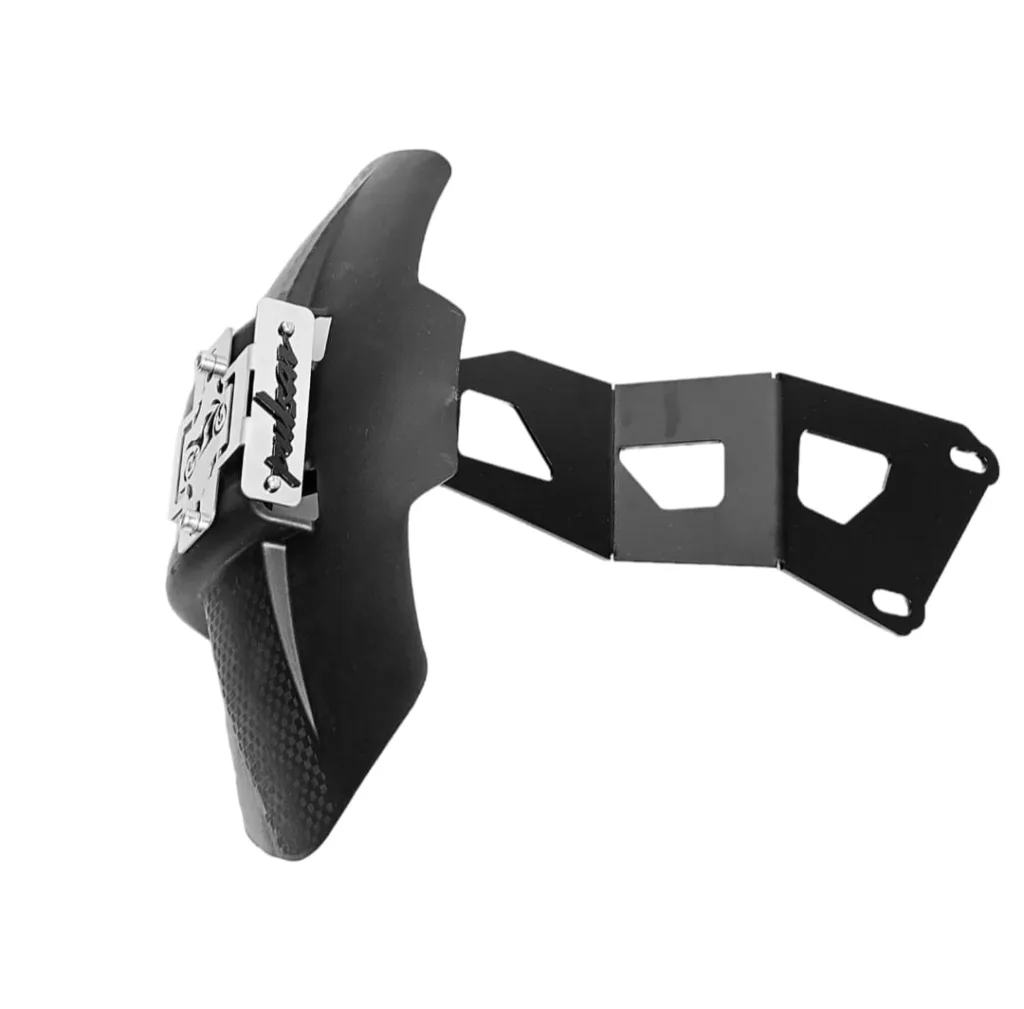 Guardabarros Trasero NS200 - Punta Carbono con Placa Pulsar