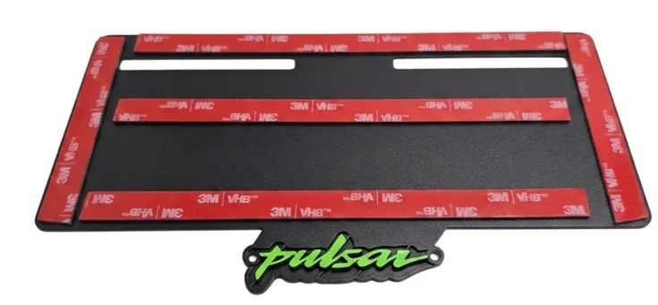 PORTA PLACA FLOTANTE 3M REF2 3D (TORNILLOS Y TUERCAS)