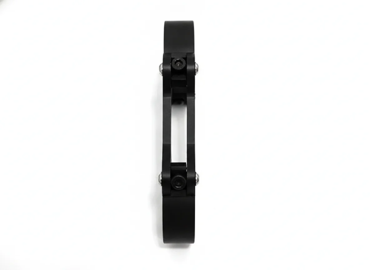 BARRA ESTABILIZADORA DOMINAR 400 (ROJO, NEGRO, CROMADO) - Lateral